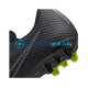 Nike Air Zoom Mercurial Vapor XV Shadow Academy AG Gris Negro Botas de Fútbol