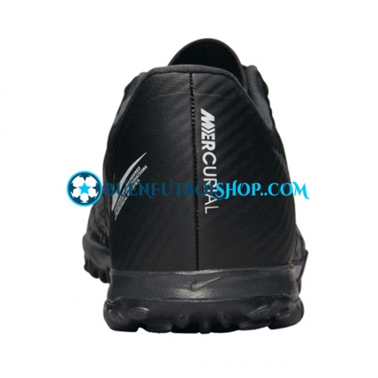 Nike Air Zoom Mercurial Vapor XV Shadow Academy TF Gris Negro Botas de Fútbol