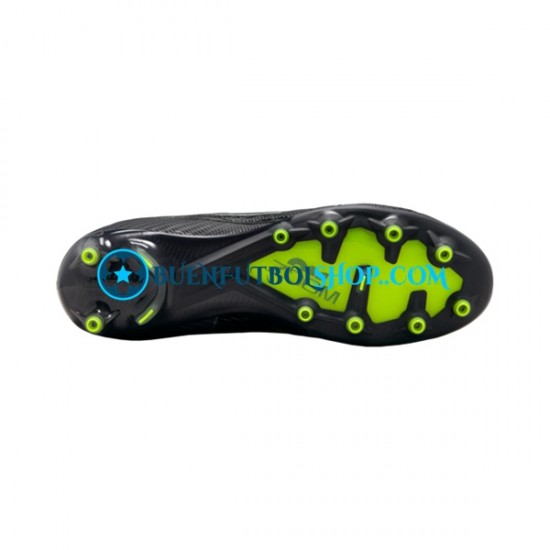 Nike Air Zoom Mercurial Vapor XV Shadow Elite AG Pro Gris Negro Botas de Fútbol