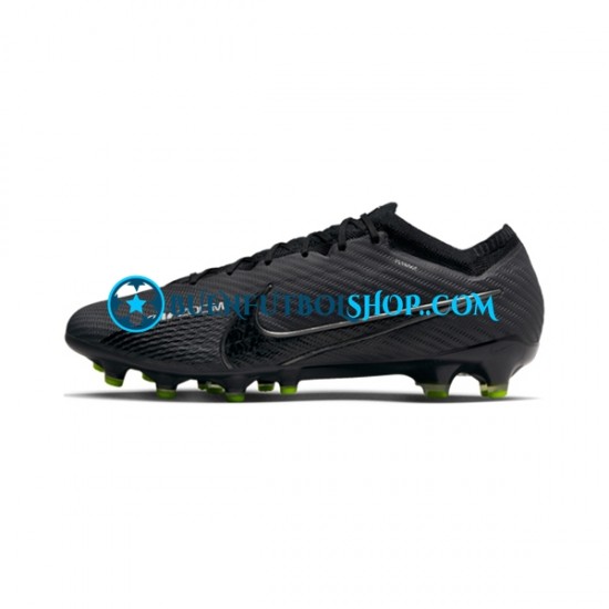 Nike Air Zoom Mercurial Vapor XV Shadow Elite AG Pro Gris Negro Botas de Fútbol