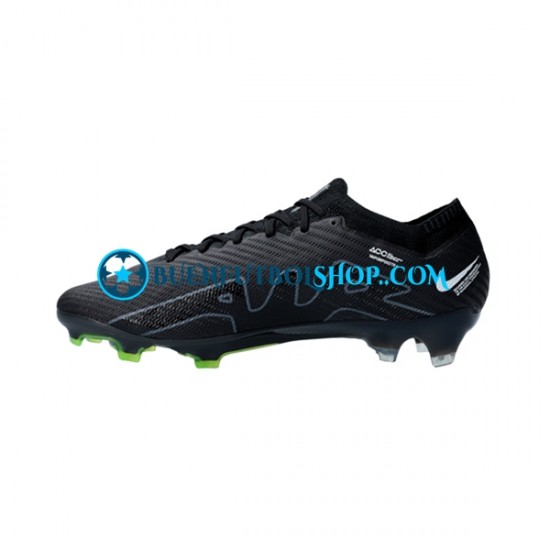 Nike Air Zoom Mercurial Vapor XV Shadow Elite FG Gris Negro Botas de Fútbol
