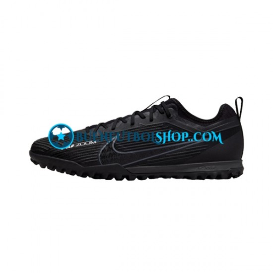 Nike Air Zoom Mercurial Vapor XV Shadow Pro TF Gris Negro Botas de Fútbol