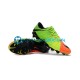 Nike HyperVenom Phantom III Elite FG Naranja Verde Botas de Fútbol