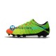 Nike HyperVenom Phantom III Elite FG Naranja Verde Botas de Fútbol