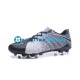 Nike HyperVenom Phantom III Elite FG Gris Negro Botas de Fútbol