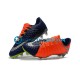 Nike HyperVenom Phantom III Elite FG Naranja Azul Botas de Fútbol