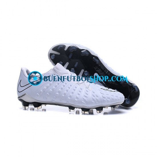 Nike HyperVenom Phantom III Elite FG Blanco Botas de Fútbol