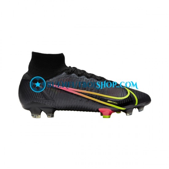 Nike Mercurial Superfly VIII X Prism Elite FG Negro Botas de Fútbol