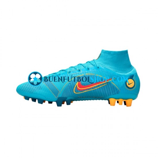 Nike Mercurial Superfly VIII Blueprint Elite AG Azul Botas de Fútbol