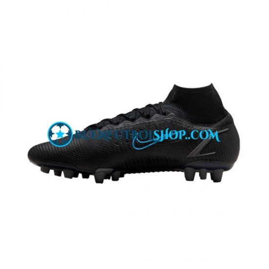 Nike Mercurial Superfly VIII Renew Elite AG Negro Botas de Fútbol