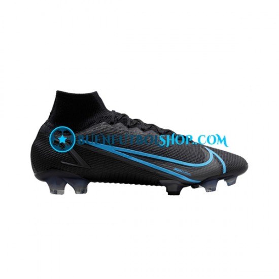 Nike Mercurial Superfly VIII Renew Elite FG Negro Botas de Fútbol