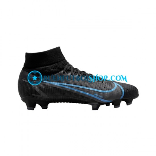 Nike Mercurial Superfly VIII Renew Pro FG Negro Botas de Fútbol