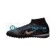 Nike Mercurial Superfly VIII Shadow Academy TF Negro Botas de Fútbol