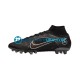 Nike Mercurial Superfly VIII Shadow Elite AG Negro Botas de Fútbol