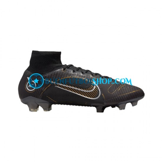 Nike Mercurial Superfly VIII Shadow Elite FG Negro Botas de Fútbol