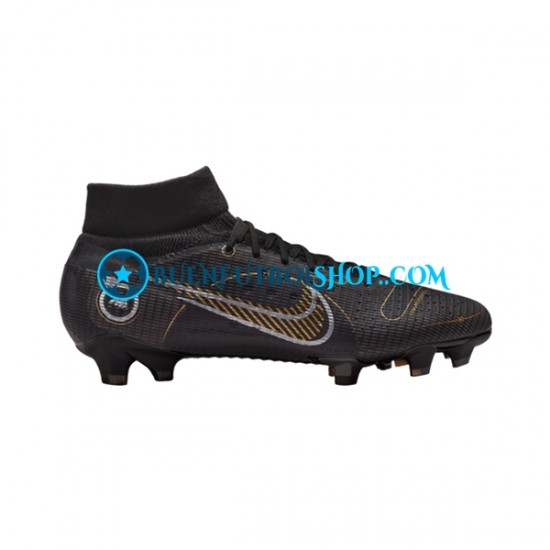 Nike Mercurial Superfly VIII Shadow Pro FG Negro Botas de Fútbol