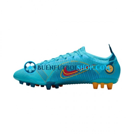 Nike Mercurial Vapor XIV Blueprint Elite AG Naranja Azul Botas de Fútbol
