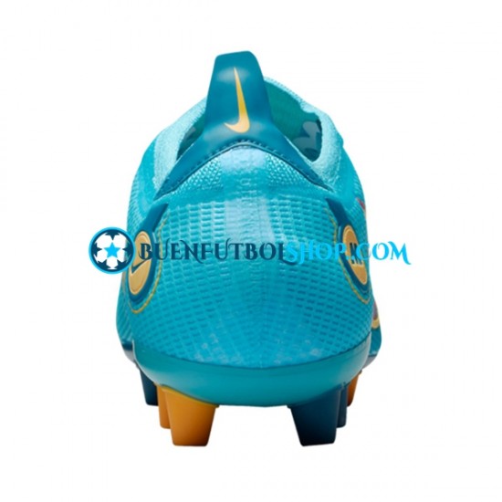 Nike Mercurial Vapor XIV Blueprint Elite AG Naranja Azul Botas de Fútbol