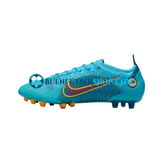 Nike Mercurial Vapor XIV Blueprint Elite AG Naranja Azul Botas de Fútbol
