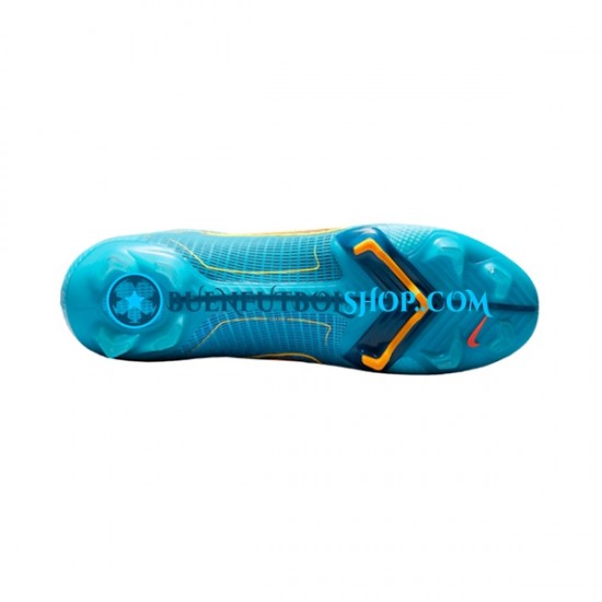 Nike Mercurial Vapor XIV Blueprint Elite FG Naranja Azul Botas de Fútbol