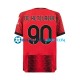 Camiseta de Fútbol AC Milan Charles De Ketelaere 90 2023-2024 Primera Equipación Manga Corta Hombre