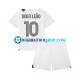 Camiseta de Fútbol AC Milan Rafael Leao 10 2023-2024 Segunda Equipación Manga Corta Niño