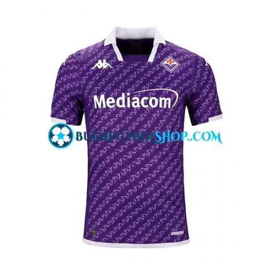 Camiseta de Fútbol ACF Fiorentina 2023-2024 Primera Equipación Manga Corta Hombre