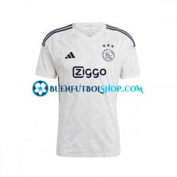 Camiseta de Fútbol AFC Ajax 2023-2024 Segunda Equipación Manga Corta Hombre Camiseta de Fútbol AFC Ajax 2023-2024 Segunda Equipación Manga Corta Hombre