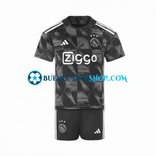 Camiseta de Fútbol AFC Ajax 2023-2024 Tercera Equipación Manga Corta Niño