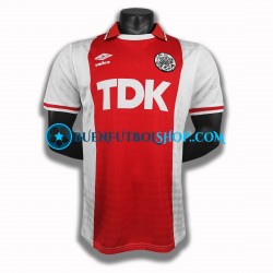 Camiseta de Fútbol AFC Ajax Retro 1990 Primera Equipación Manga Corta Hombre Camiseta de Fútbol AFC Ajax Retro 1990 Primera Equipación Manga Corta Hombre
