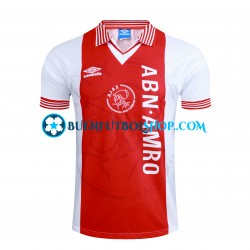 Camiseta de Fútbol AFC Ajax Retro 1994-1995 Primera Equipación Manga Corta Hombre