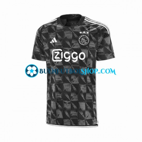 Camiseta de Fútbol AFC Ajax 2023-2024 Tercera Equipación Manga Corta Hombre