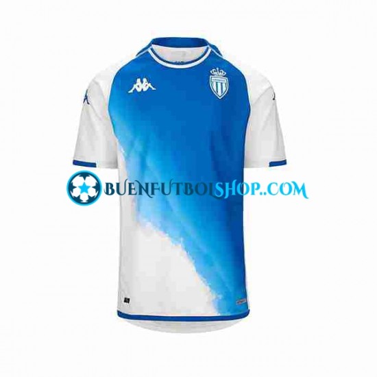 Camiseta de Fútbol AS Monaco 2023-2024 Tercera Equipación Manga Corta Hombre