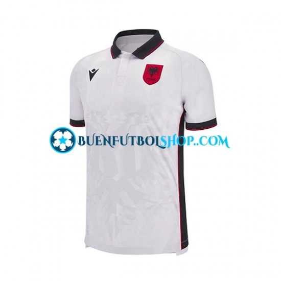 Camiseta de Fútbol Albania 2023 Segunda Equipación Manga Corta Hombre