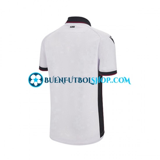 Camiseta de Fútbol Albania 2023 Segunda Equipación Manga Corta Hombre