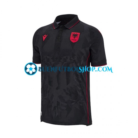 Camiseta de Fútbol Albania 2023 Tercera Equipación Manga Corta Hombre