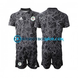 Camiseta de Fútbol Argelia Portero 2022 Primera Equipación Manga Corta Niño Camiseta de Fútbol Argelia Portero 2022 Primera Equipación Manga Corta Niño