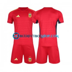 Camiseta de Fútbol Argentina Portero World Cup 2022 Segunda Equipación Manga Corta Niño Camiseta de Fútbol Argentina Portero World Cup 2022 Segunda Equipación Manga Corta Niño