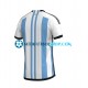 Camiseta de Fútbol Argentina World Cup 2022 Primera Equipación Manga Corta Hombre