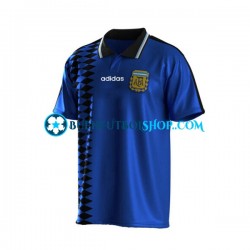 Camiseta de Fútbol Argentina Retro 1994 Segunda Equipación Manga Corta Hombre Camiseta de Fútbol Argentina Retro 1994 Segunda Equipación Manga Corta Hombre