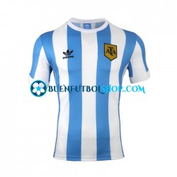 Camiseta de Fútbol Argentina Retro 1978 Primera Equipación Manga Corta Hombre Camiseta de Fútbol Argentina Retro 1978 Primera Equipación Manga Corta Hombre
