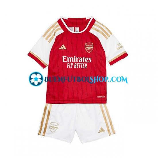 Camiseta de Fútbol Arsenal 2023-2024 Primera Equipación Manga Corta Niño