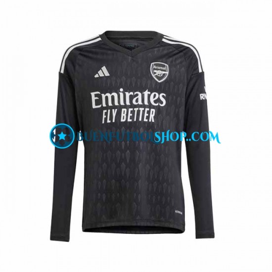 Camiseta de Fútbol Arsenal Portero 2023-2024 Primera Equipación Manga Larga Hombre