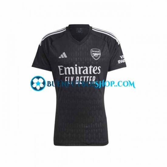 Camiseta de Fútbol Arsenal Portero 2023-2024 Primera Equipación Manga Corta Hombre