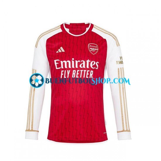 Camiseta de Fútbol Arsenal 2023-2024 Primera Equipación Manga Larga Hombre