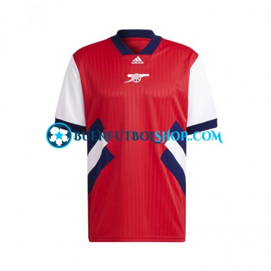 Camiseta de Fútbol Arsenal Icon Retro 2022-2023 Primera Equipación Manga Corta Hombre