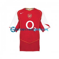 Camiseta de Fútbol Arsenal Retro 2004 Primera Equipación Manga Corta Hombre
