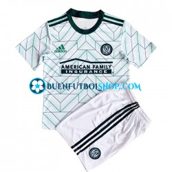 Camiseta de Fútbol Atlanta United 2022-2023 Segunda Equipación Manga Corta Niño Camiseta de Fútbol Atlanta United 2022-2023 Segunda Equipación Manga Corta Niño