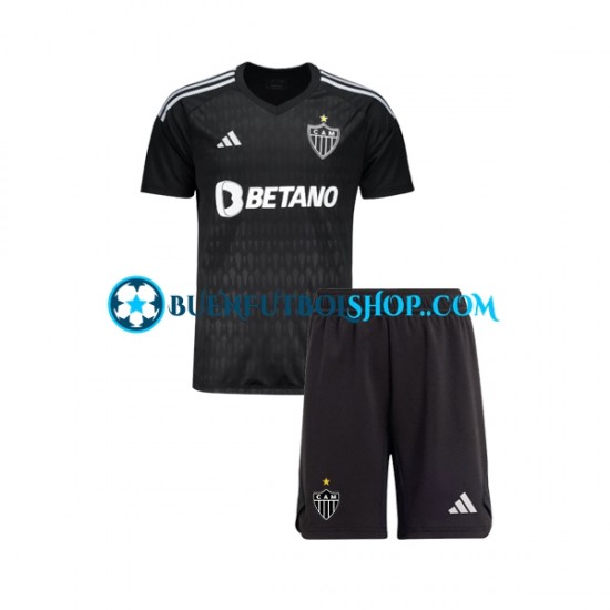 Camiseta de Fútbol Atletico Mineiro Portero 2023 Primera Equipación Manga Corta Niño