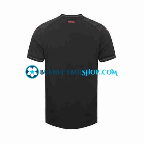 Camiseta de Fútbol Bayer 04 Leverkusen 2023-2024 Primera Equipación Manga Corta Hombre